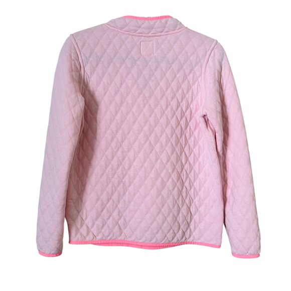 Cat & Jack Pullover Youth XL 14 16 Quilted Snap Neck Kangaroo Pocket Sweater - Picture 7 of 7